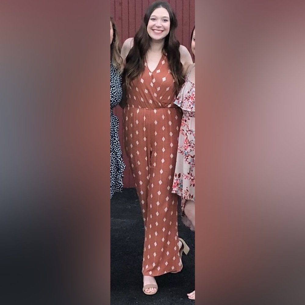 Rust jumpsuit - Picture 2 of 2